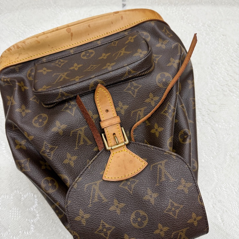 Louis Vuitton LV 中古 雙肩包 backpack MM size-9