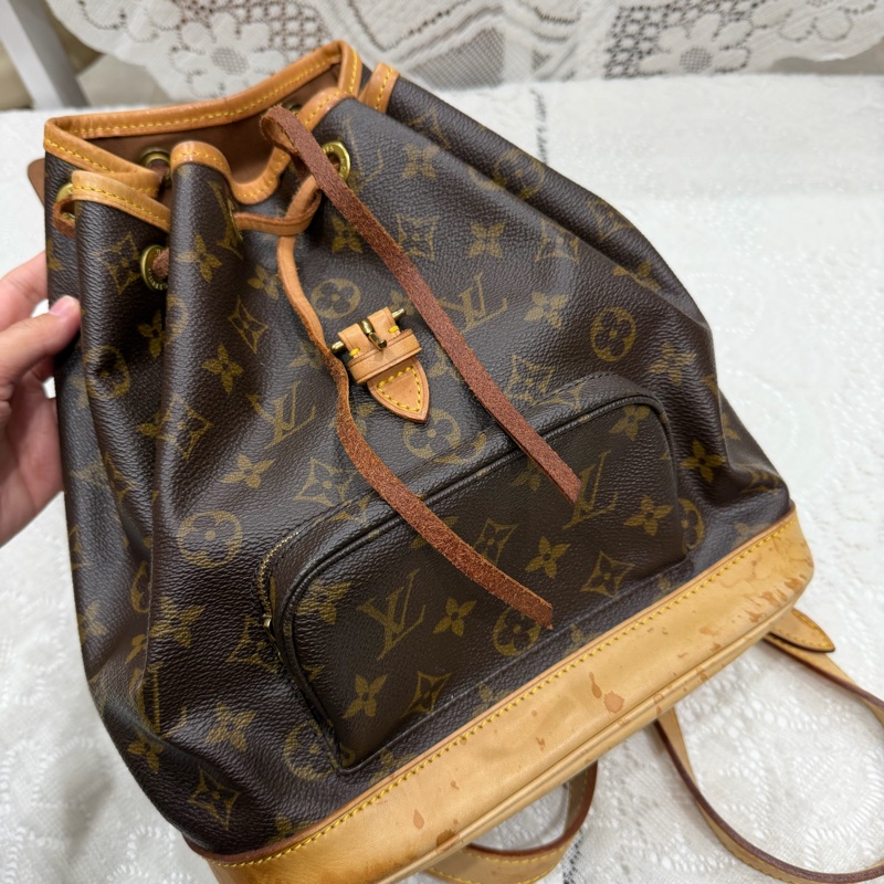 Louis Vuitton LV 中古 雙肩包 backpack MM size-10