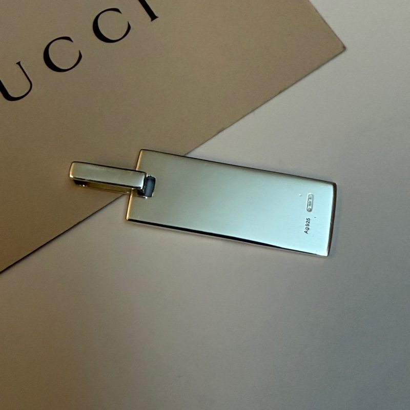 Gucci 小軍牌單墜-3