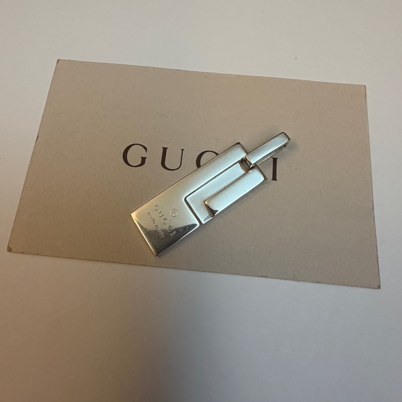 Gucci 小軍牌單墜-5
