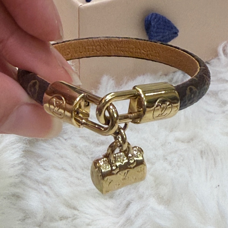 LV皮手環 Speedy Charm 手環-0