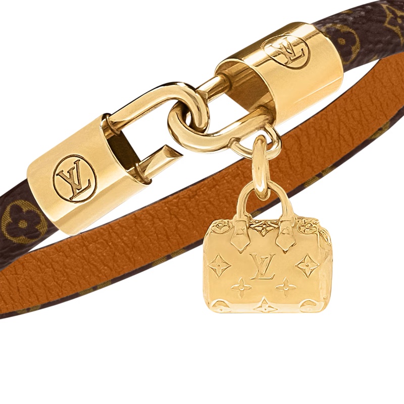 LV皮手環 Speedy Charm 手環-2