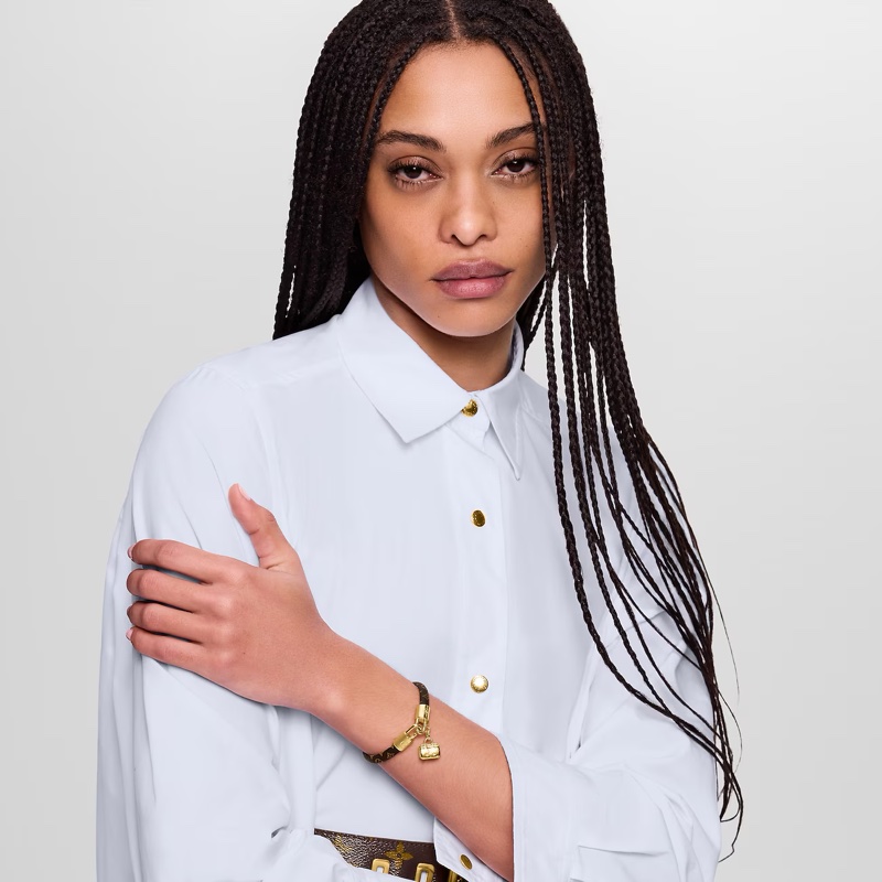 LV皮手環 Speedy Charm 手環-3