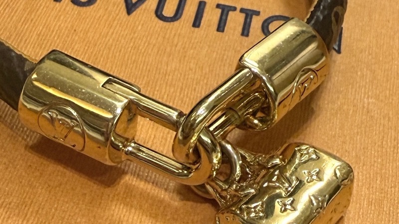 LV皮手環 Speedy Charm 手環-9