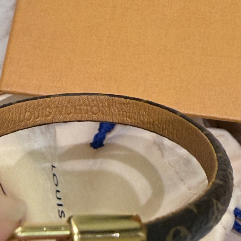 LV皮手環 Speedy Charm 手環-10