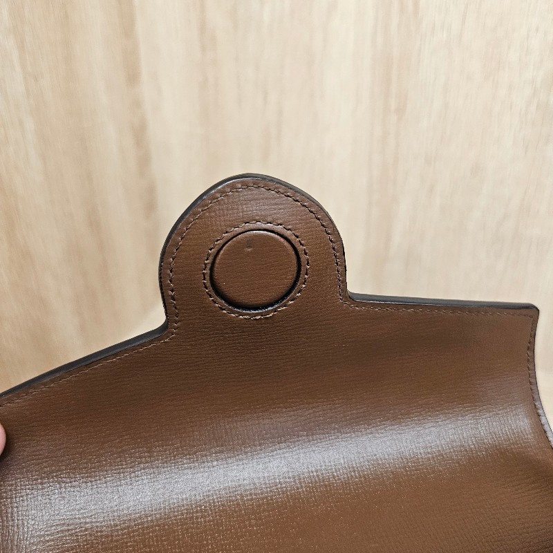 [平台最甜新年甜價出回饋❣️] Gucci老花金釦Horsebit 1955迷你斜背包-20