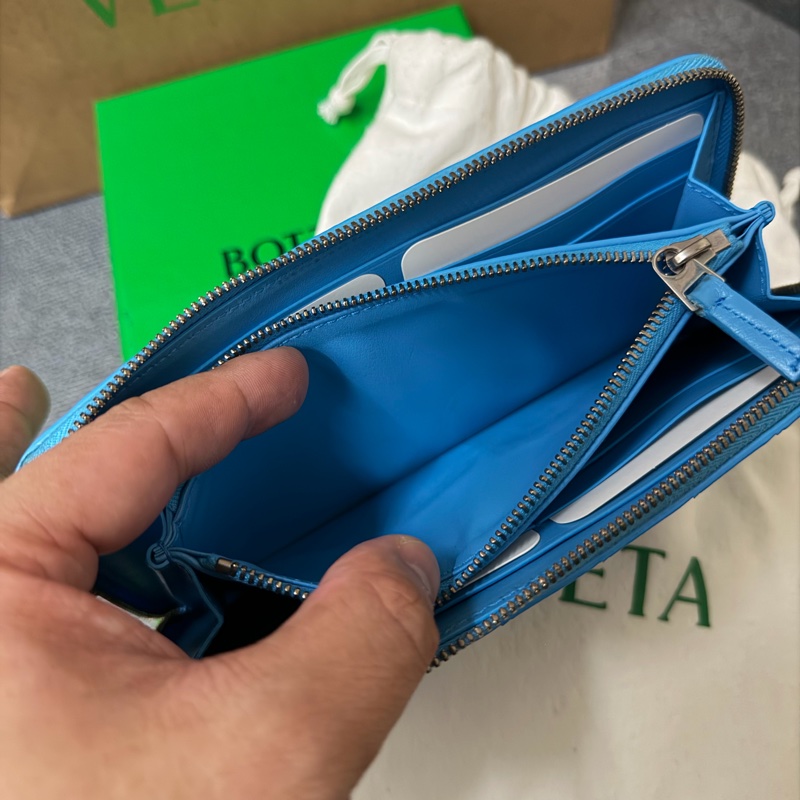 Bv新款大編織拉鍊長夾-6