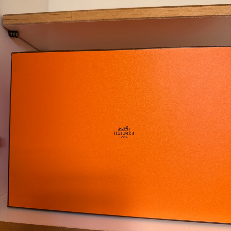 HERMÈS Kelly 銀扣小白鞋-5