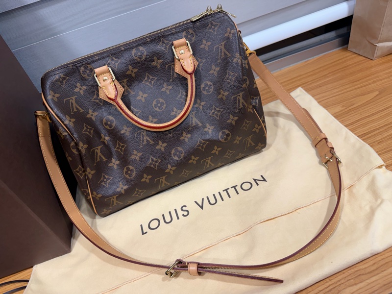 LV SPEEDY BANDOULIERE M41112 NM3 手提/斜背兩用包-1