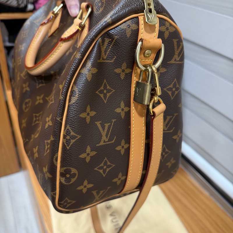 LV SPEEDY BANDOULIERE M41112 NM3 手提/斜背兩用包-6