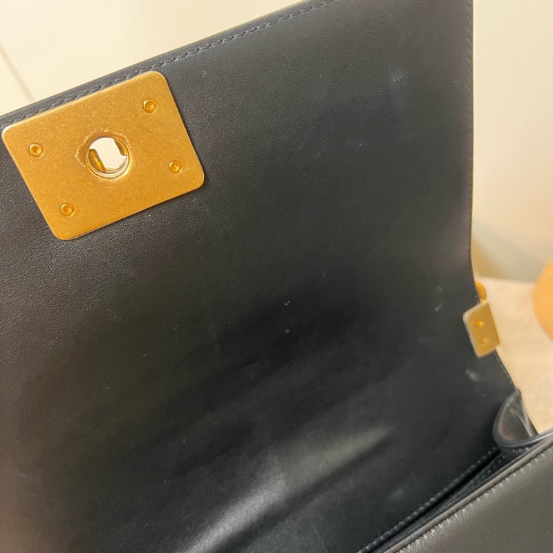 ෆ Chanel Boy25黑金-10