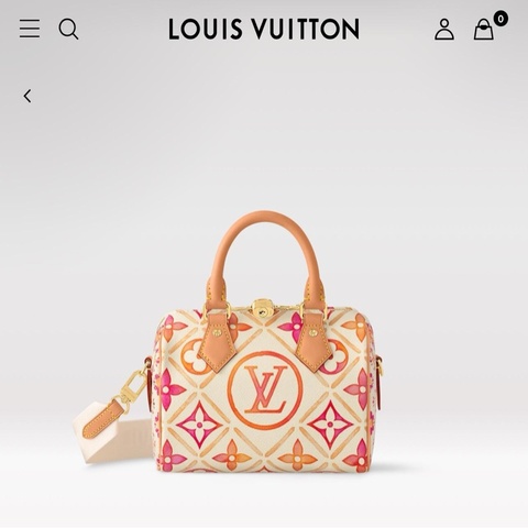 ❗️有上身照片 Louis Vuitton by the pool 24SS度假系列 Speedy 20