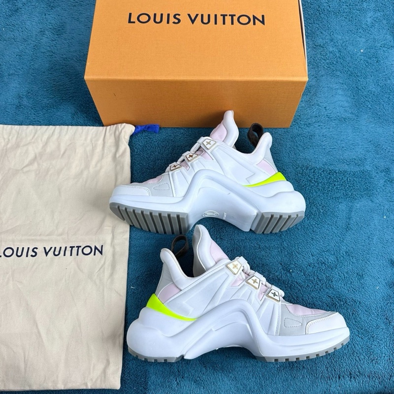 Louis Vuitton路易威登老爹鞋1.0 白粉灰 36碼-2
