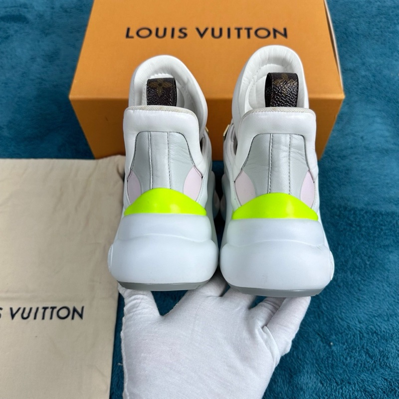 Louis Vuitton路易威登老爹鞋1.0 白粉灰 36碼-3