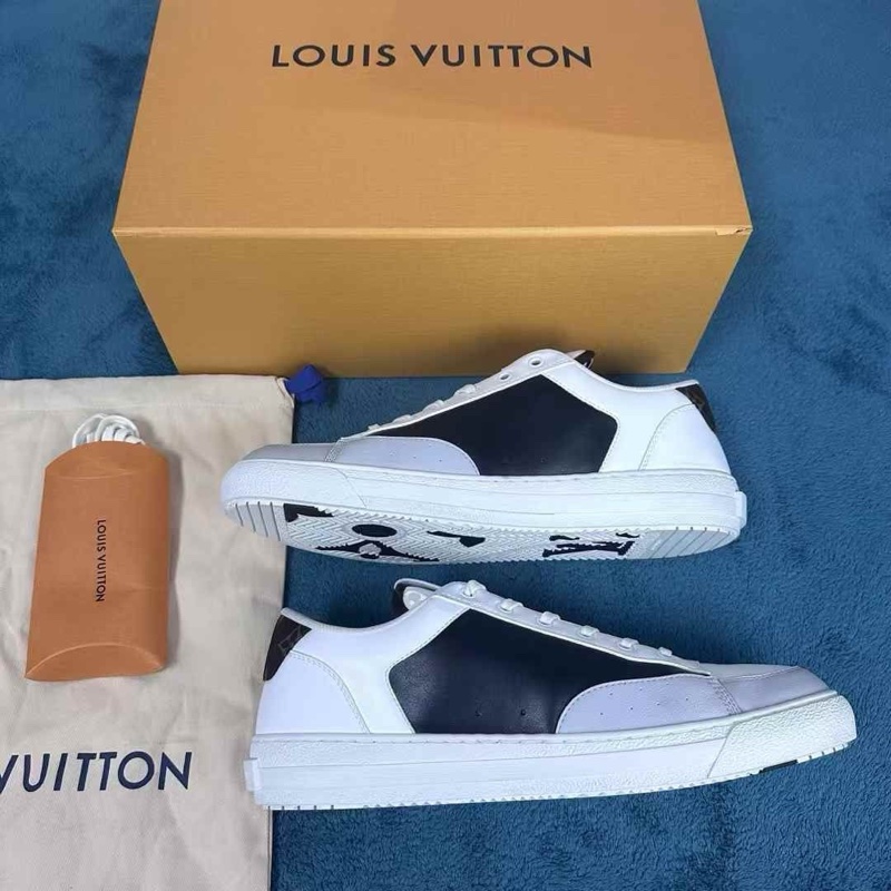 Louis Vuitton路易威登 Charlie 低幫板鞋 白灰色 43.5碼-2