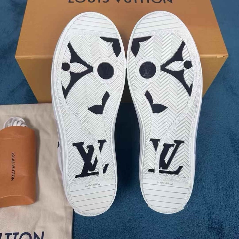 Louis Vuitton路易威登 Charlie 低幫板鞋 白灰色 43.5碼-4