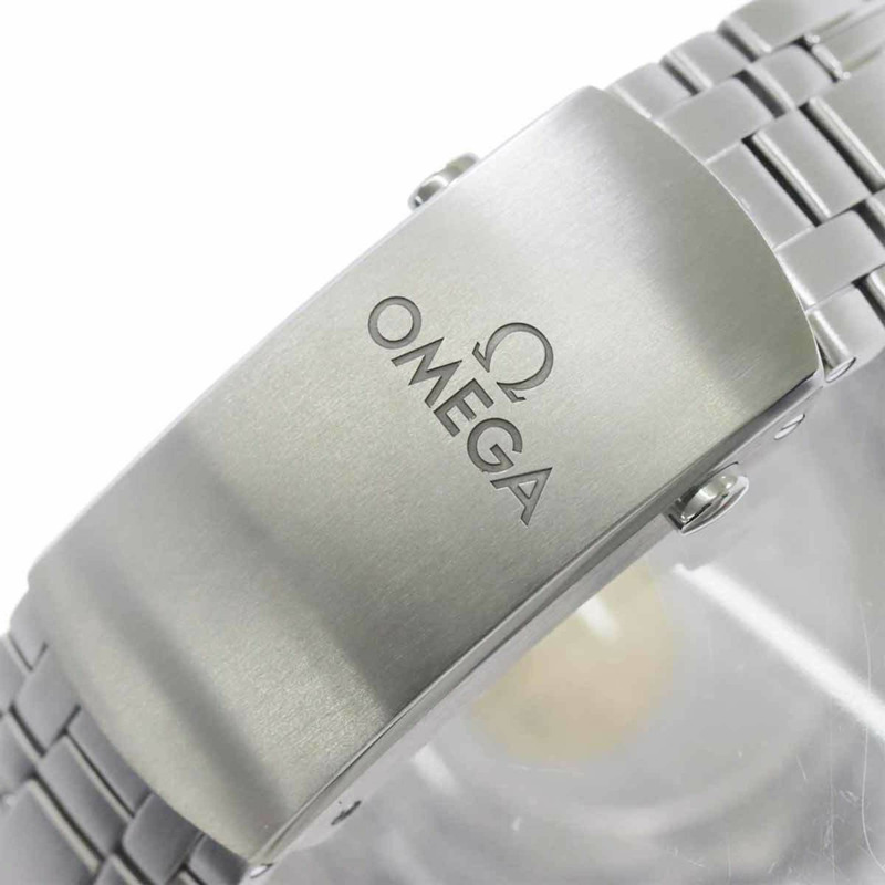 歐米茄海馬系列300公尺潛水錶，巴黎2024雙色款，型號522 21 42 20 04 001，男士腕錶，附日期顯示，白色錶盤，18K黃金錶殼，自動上鍊-6