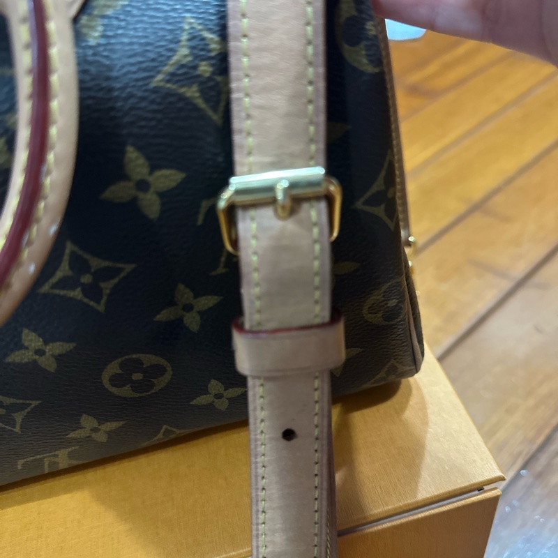 LV speedy25 肩帶款 波士頓包~-12