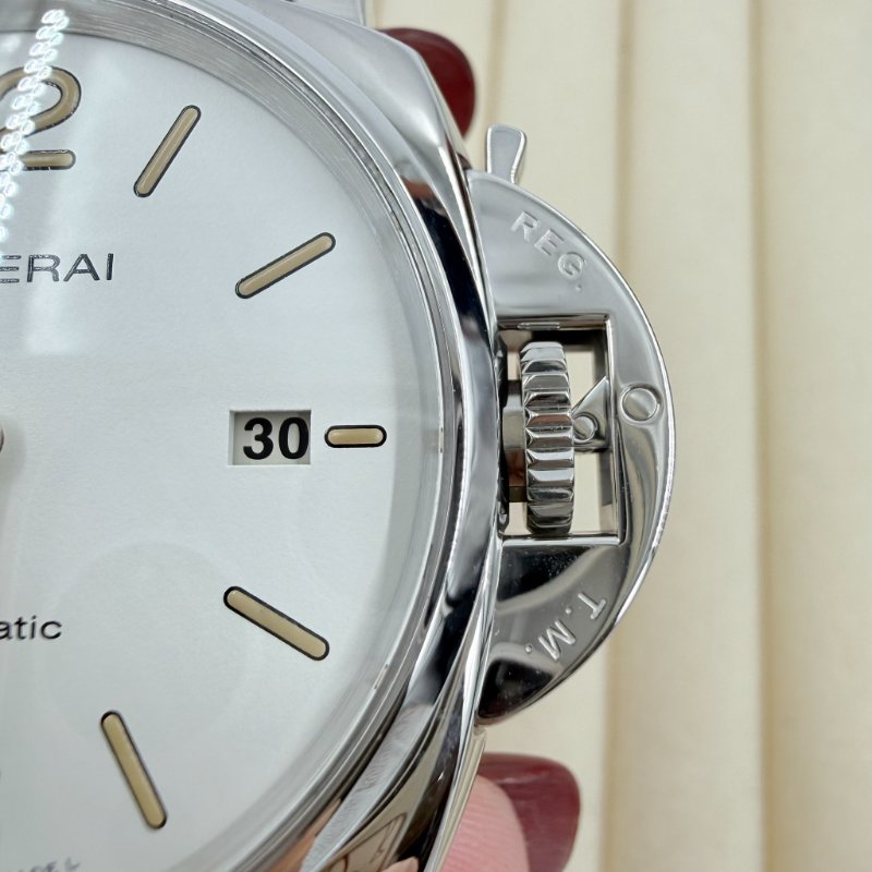 PANERAI  -白色LUMINOR DUE三明治錶盤自動機械錶 ╻42mm-9