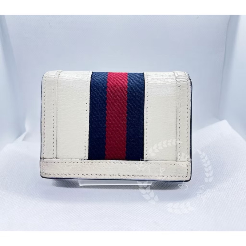 ~~趴趴小舖~~正品GUCCI Ophidia皮革短夾-1