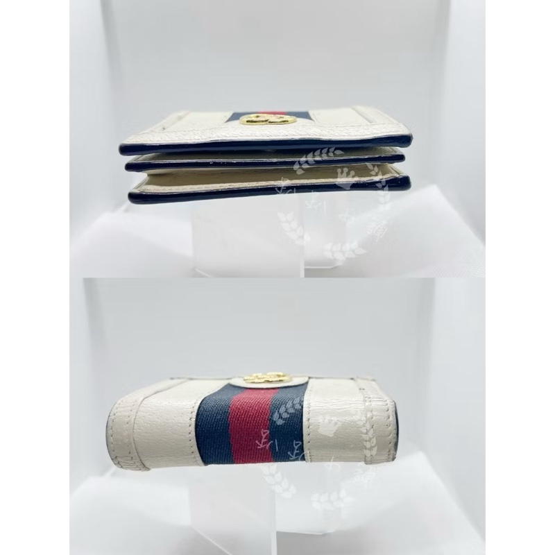 ~~趴趴小舖~~正品GUCCI Ophidia皮革短夾-2