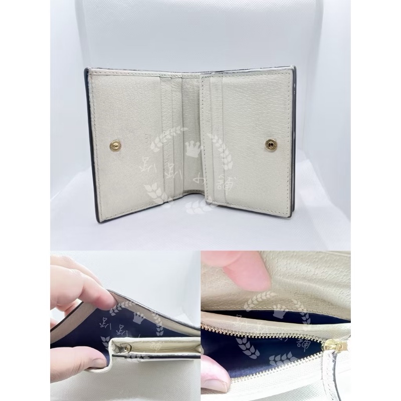 ~~趴趴小舖~~正品GUCCI Ophidia皮革短夾-4