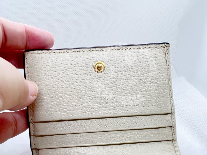 ~~趴趴小舖~~正品GUCCI Ophidia皮革短夾-17