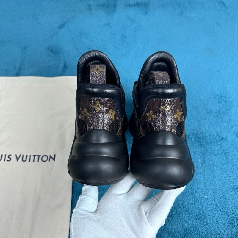 Louis Vuitton路易威登老爹鞋 黑色老花 37碼-3