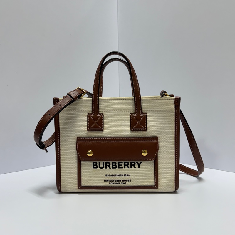 【配件滿|超可愛!】 Burberry Mini Tote 斜背包-11