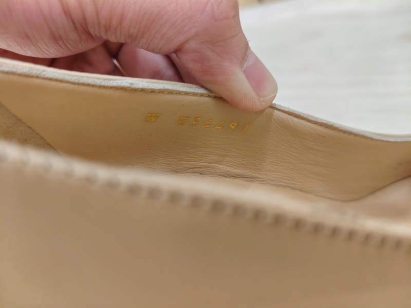 閒置新 未使用 CHANEL香奈兒/37碼/卡其色高跟鞋/裸鞋-4