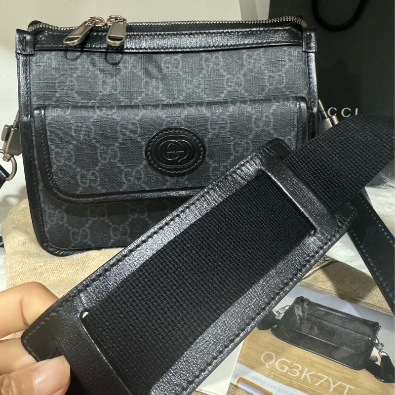 Gucci 新款郵差包 手拿包-17
