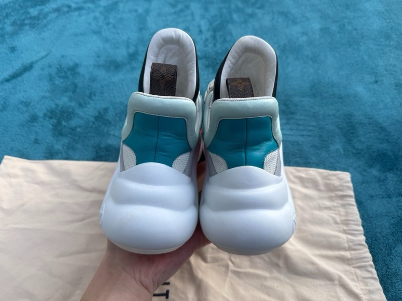 Louis Vuitton路易威登老爹鞋黑橙 36.5碼-5
