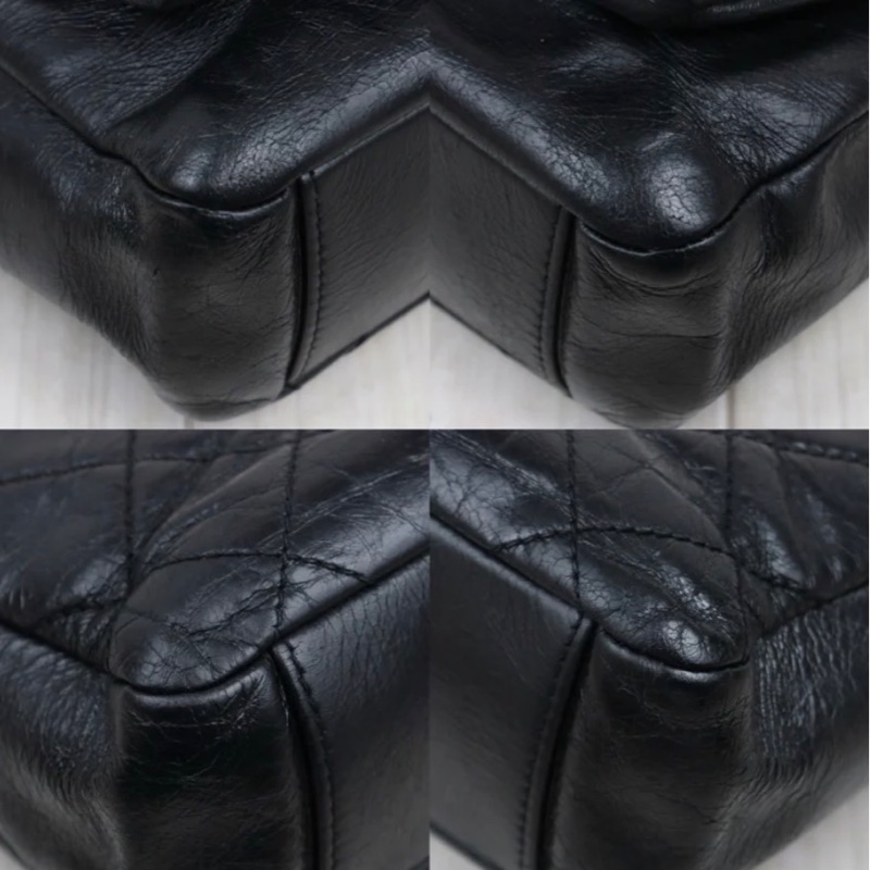 「JL精品代購」9新 Chanel 香奈兒 cf 蟒蛇皮拼牛皮-6