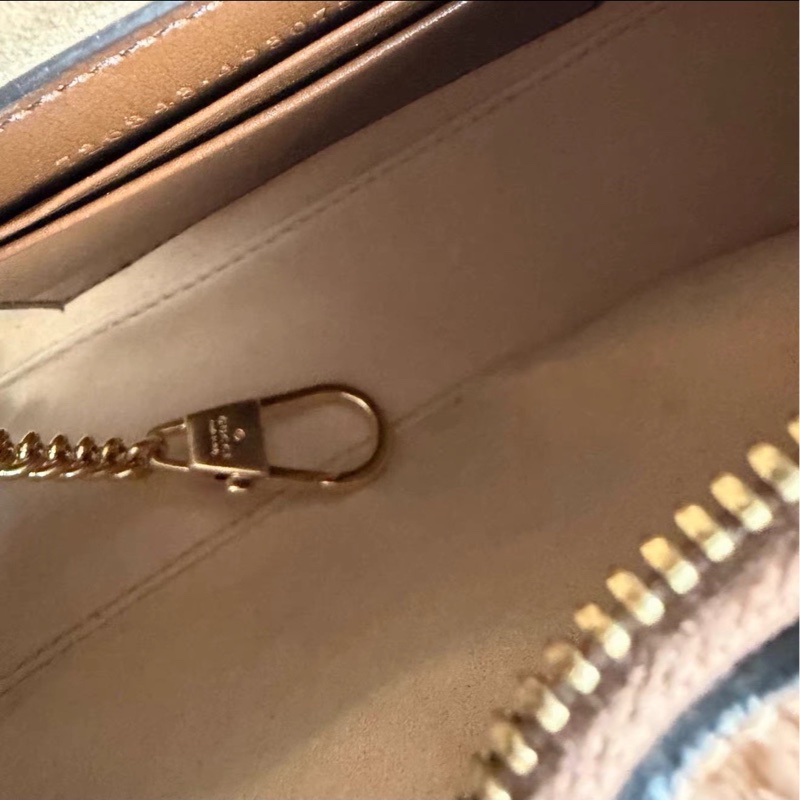 優雅復古款💎超低價✨Gucci古馳老花半月Ophidia月亮包手提單肩斜挎包🌙-13