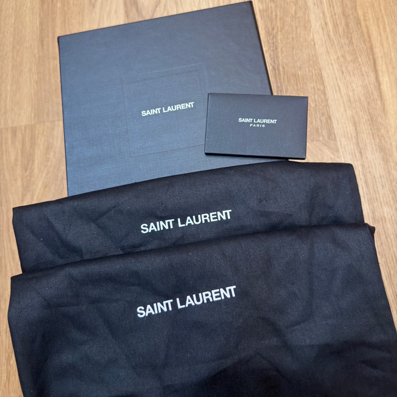 YSL BABYLONE緞面平底鞋-5