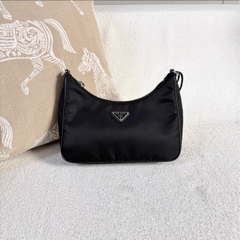 百搭實用款🕶️優惠折扣價❤️‍🔥Prada普拉達尼龍三合一鏈條包單肩斜挎包-13