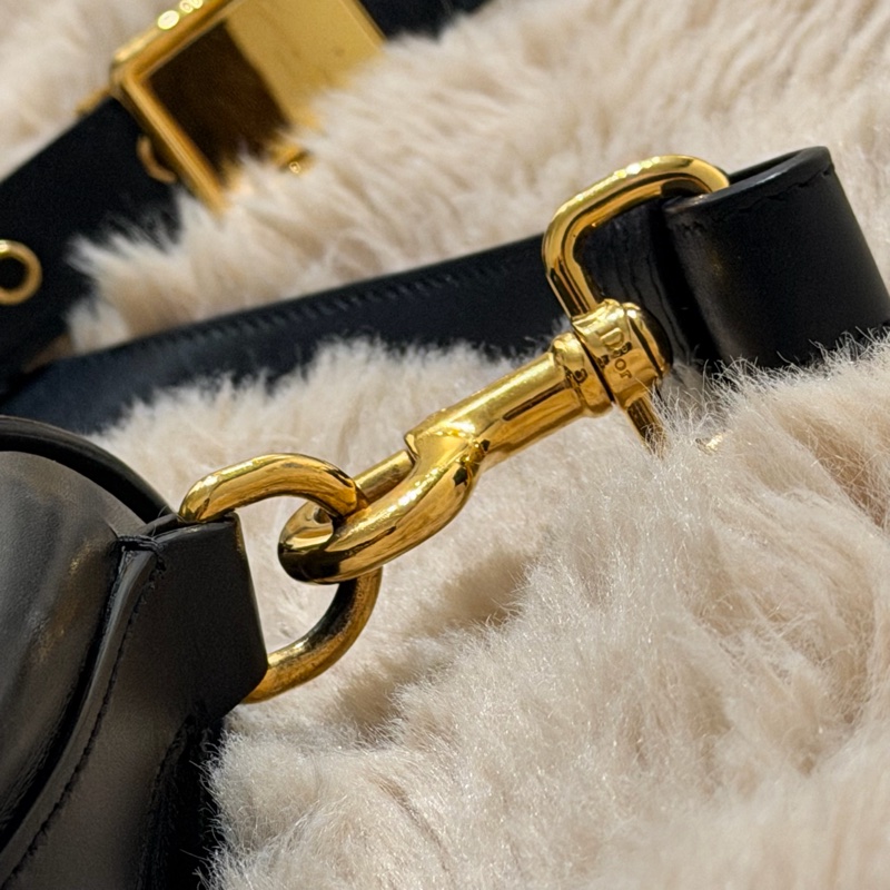 Dior Bobby mini 黑色拋光小牛皮肩背包 側背包-3