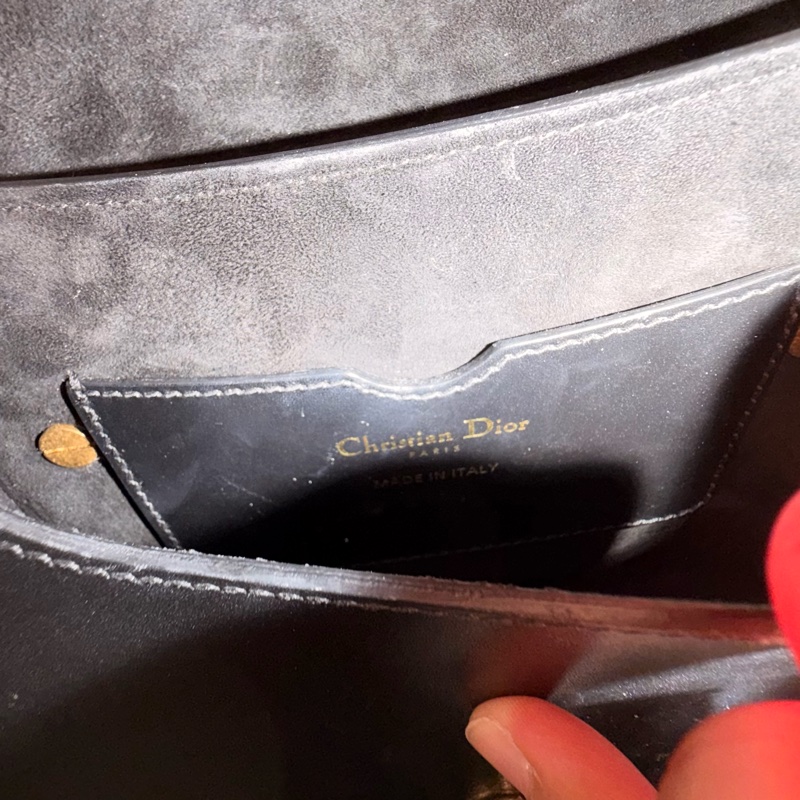 Dior Bobby mini 黑色拋光小牛皮肩背包 側背包-5