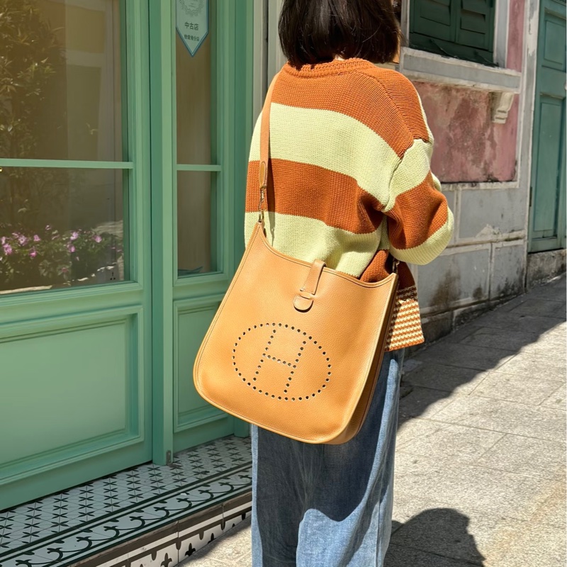 Hermes Evelyne GM 沙色-0