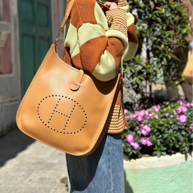 Hermes Evelyne GM 沙色-1