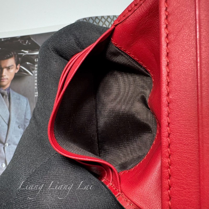 GUCCI 古馳 GG Supreme 愛心蛇刺繡短夾|卡夾-9