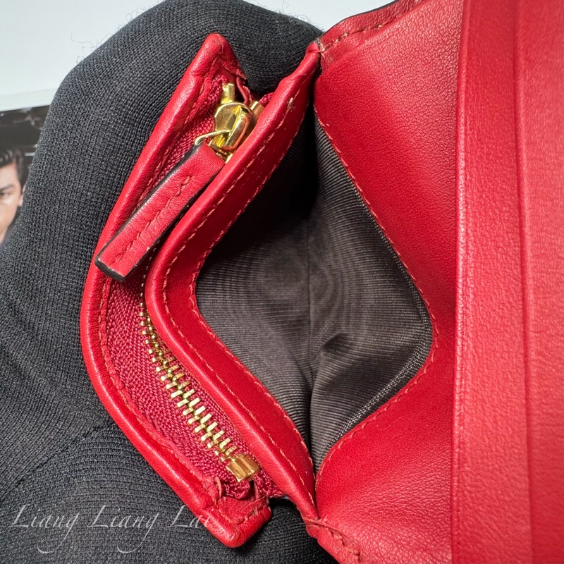 GUCCI 古馳 GG Supreme 愛心蛇刺繡短夾|卡夾-10