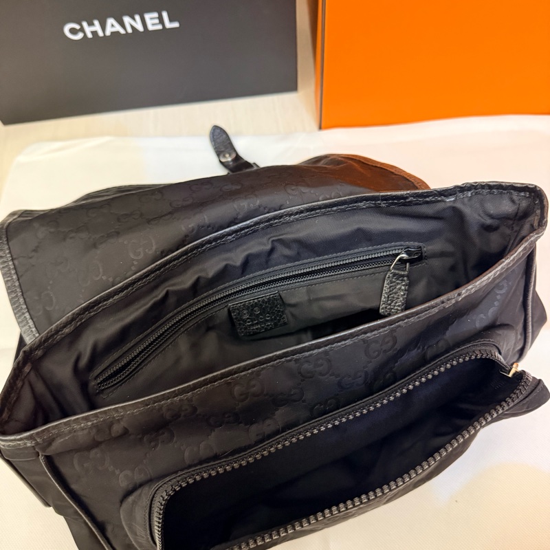 Gucci尼龍男郵差包-3