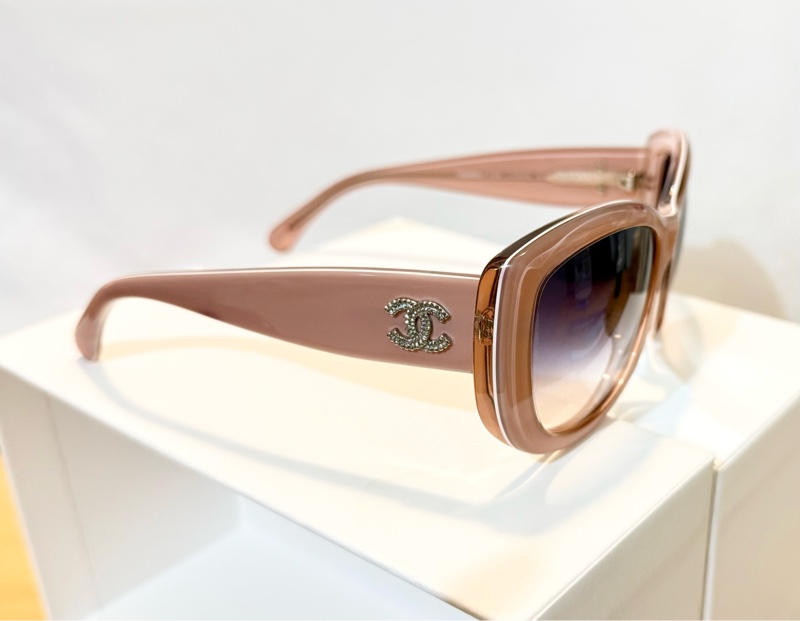 Chanel 墨鏡 / 漸層/ 裸粉紅框-4