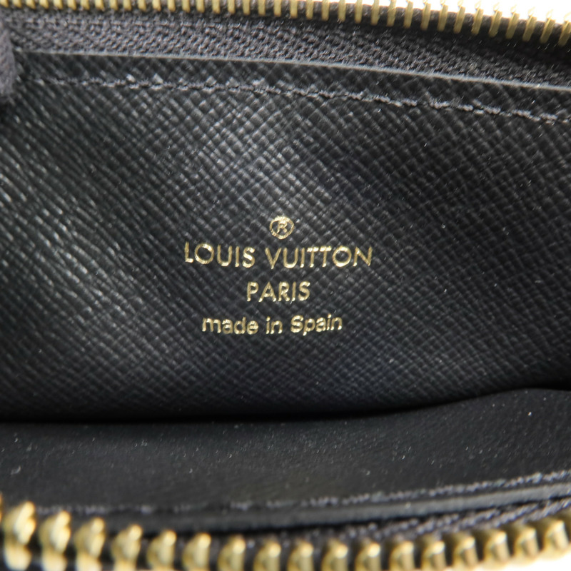 LOUIS VUITTON Monogram Reverse Slim Purse金扣長錢包-6