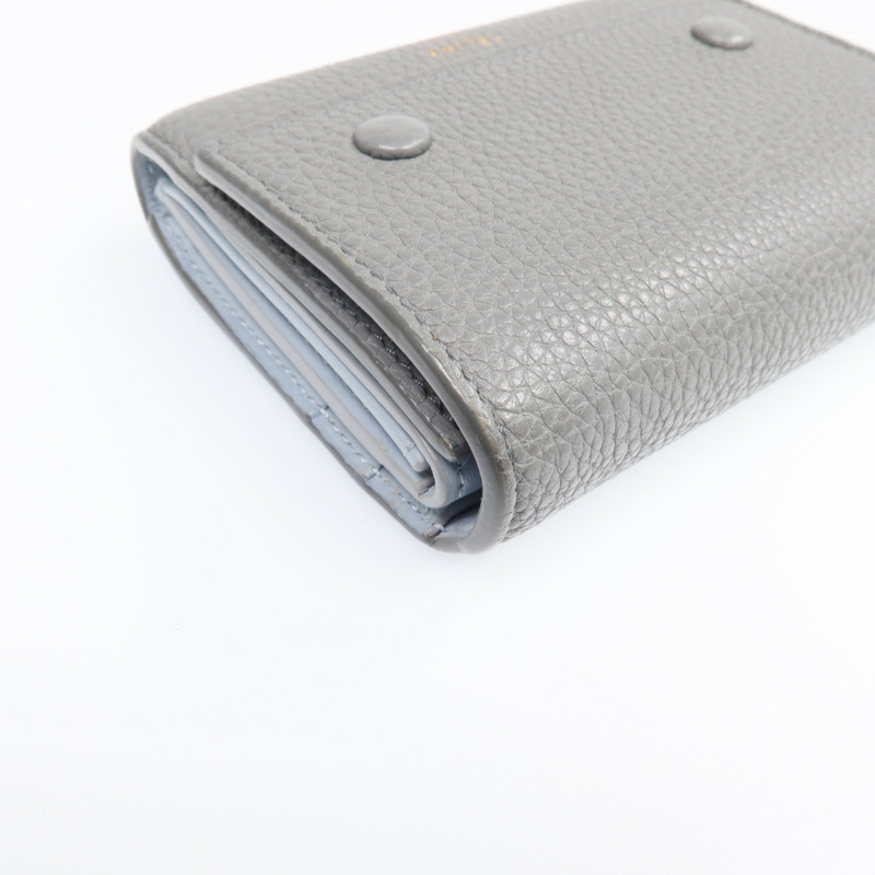 CELINE 牛皮皮革Wallet金扣錢包-11