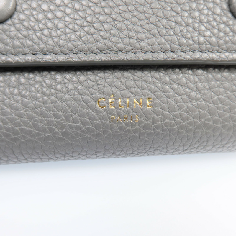 CELINE 牛皮皮革Wallet金扣錢包-13