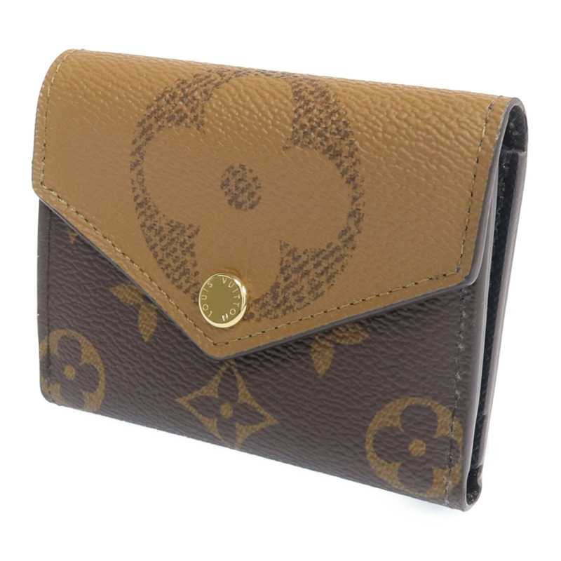 LOUIS VUITTON Monogram Reverse Zoe Wallet金扣錢包-1