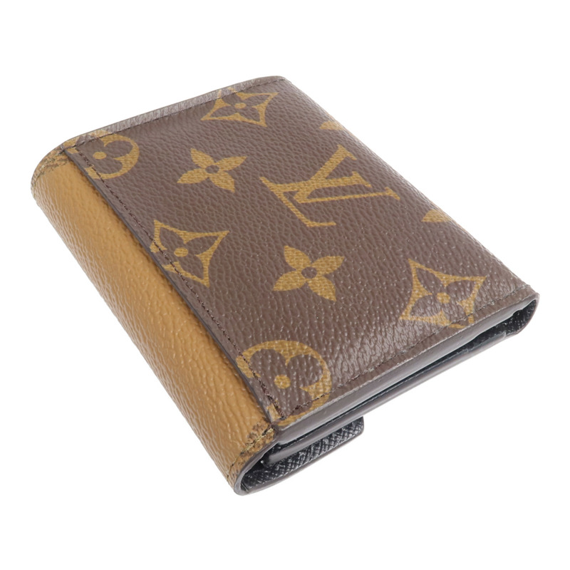 LOUIS VUITTON Monogram Reverse Zoe Wallet金扣錢包-4