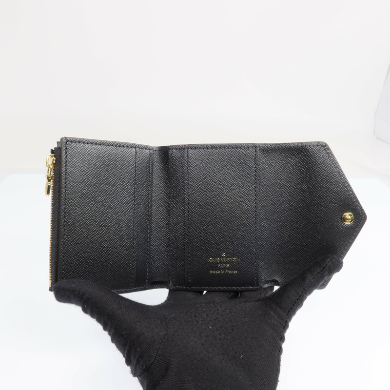 LOUIS VUITTON Monogram Reverse Zoe Wallet金扣錢包-5